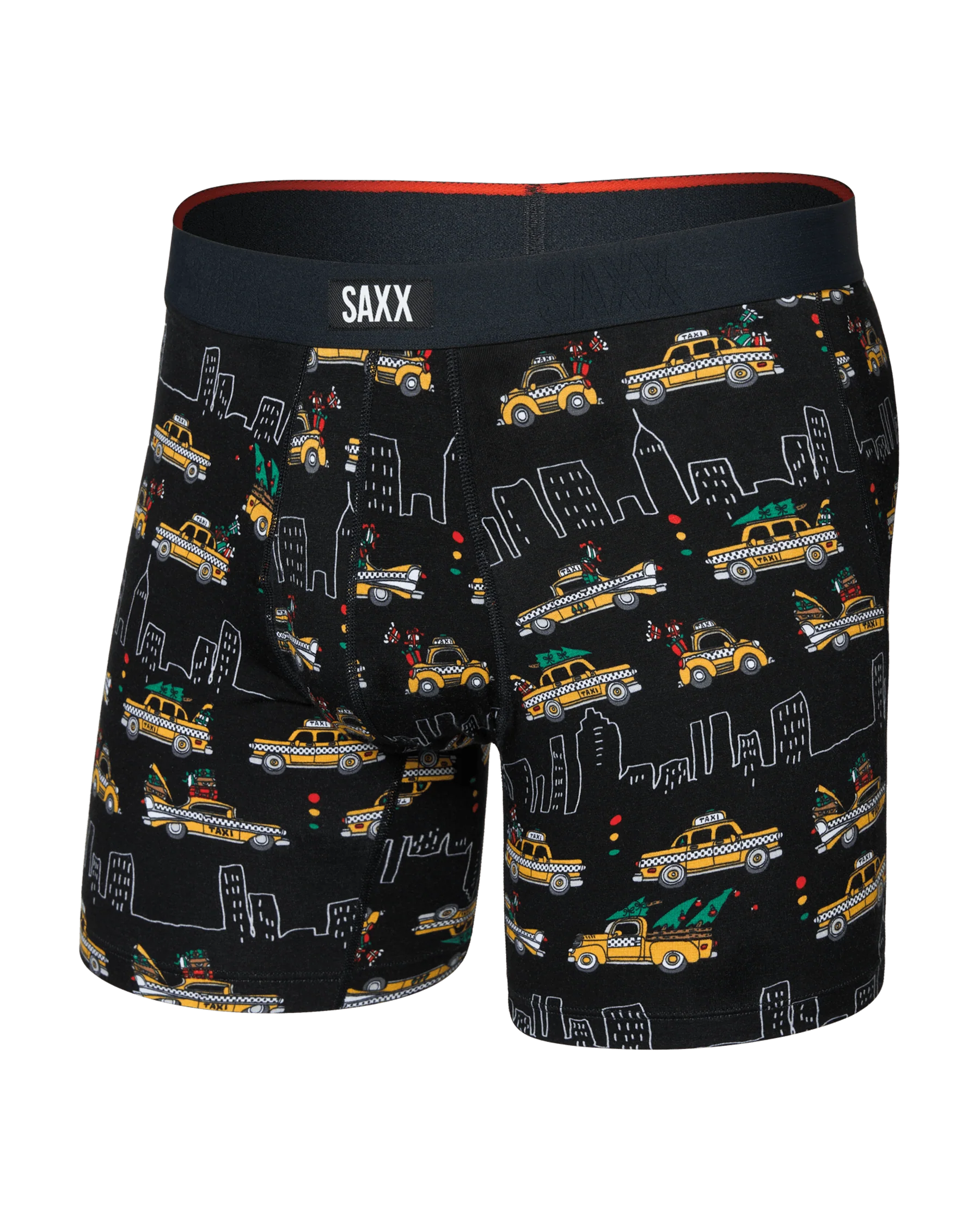Vibe Xtra Soft Comfort Boxer Brief | Hail The Holiday/Black