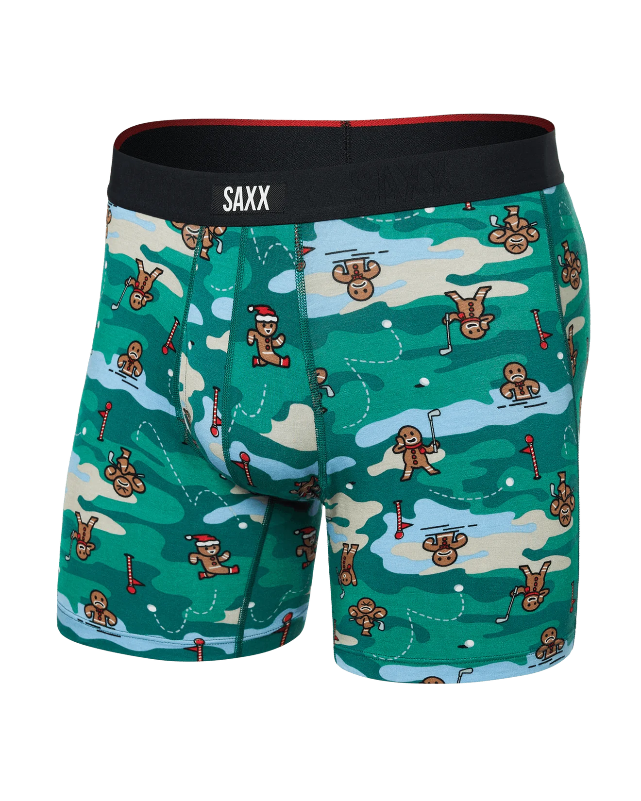 Vibe Xtra Boxer Brief | Holiday Par-Tee-Green