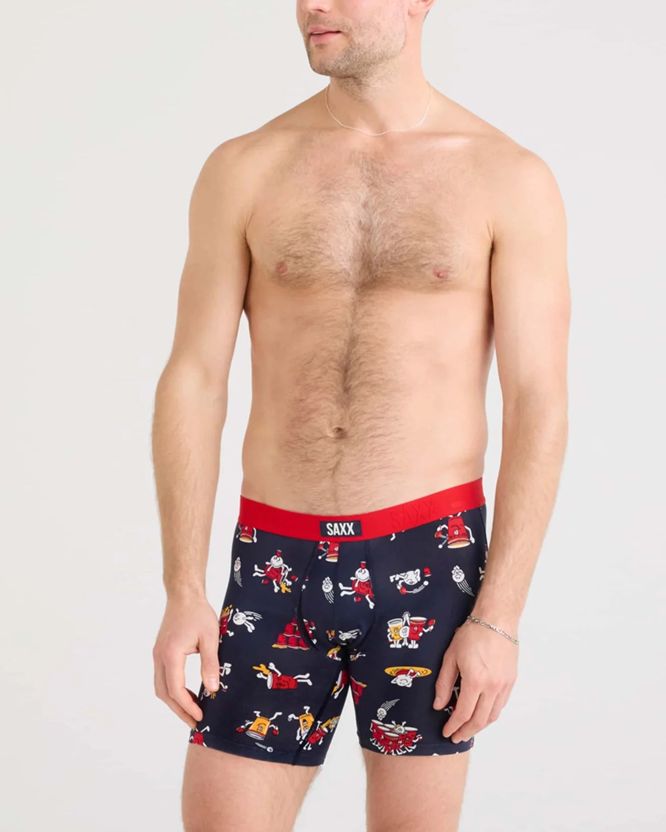 Vibe Xtra Super Soft Boxer Brief | Party Foul-Dark Ink