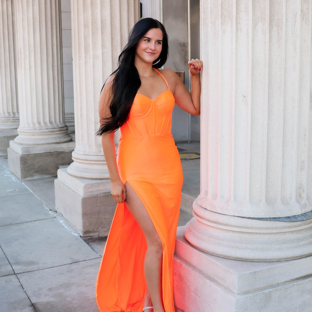 Prom Dress 32262 | Bright Orange