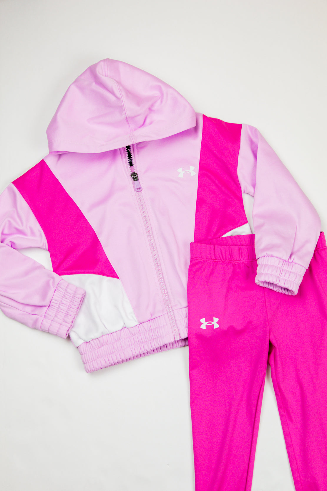 Under Armour Full Zip Hoodie Set | Stellar Pink