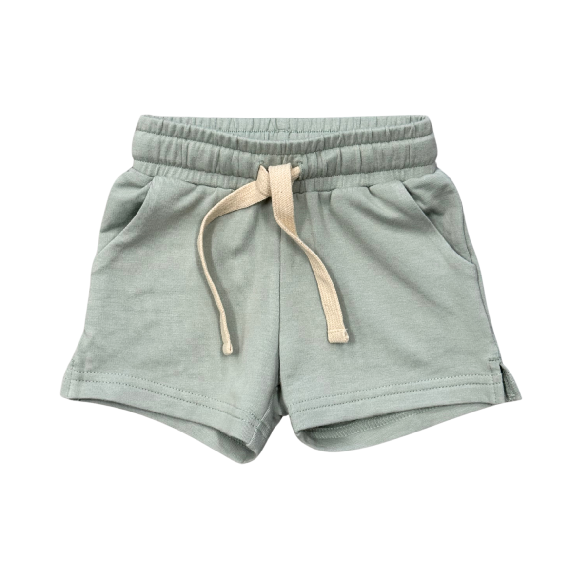 Babysprouts Girl's Shorts | Aqua Grey