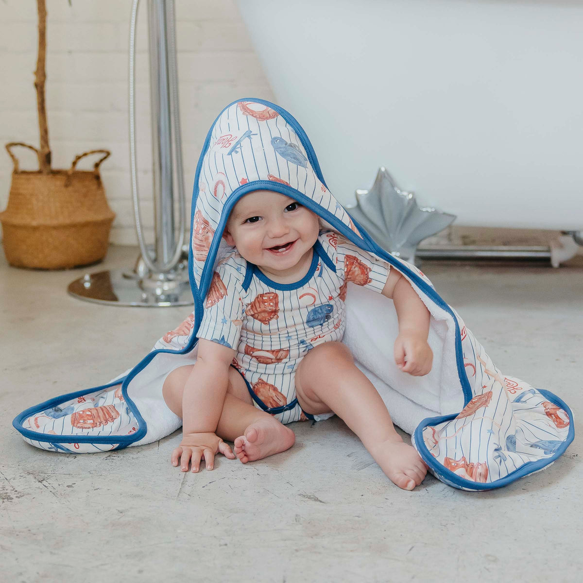 Copper Pearl Hooded Baby Towel | All Star