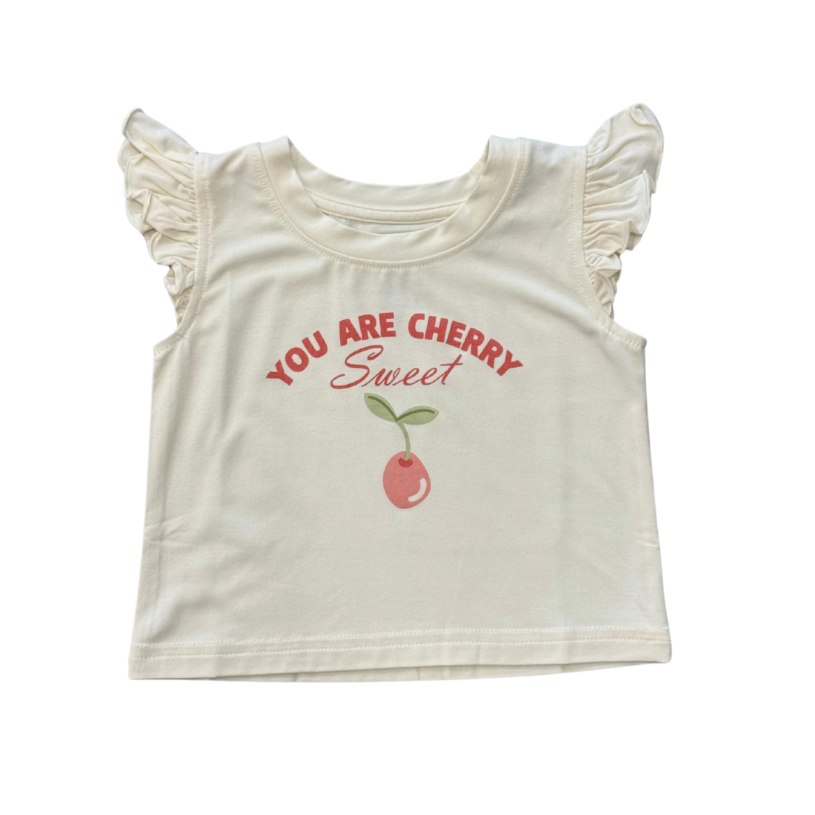 Babysprouts Sleeveless Top | You are Cherry Sweet