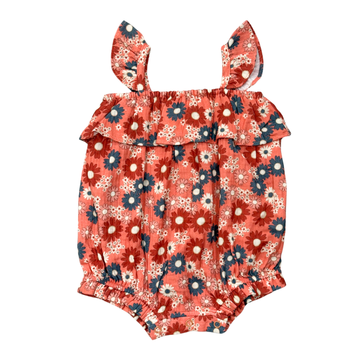 Babysprouts Gauze Bubble Romper | Zoey Daisy