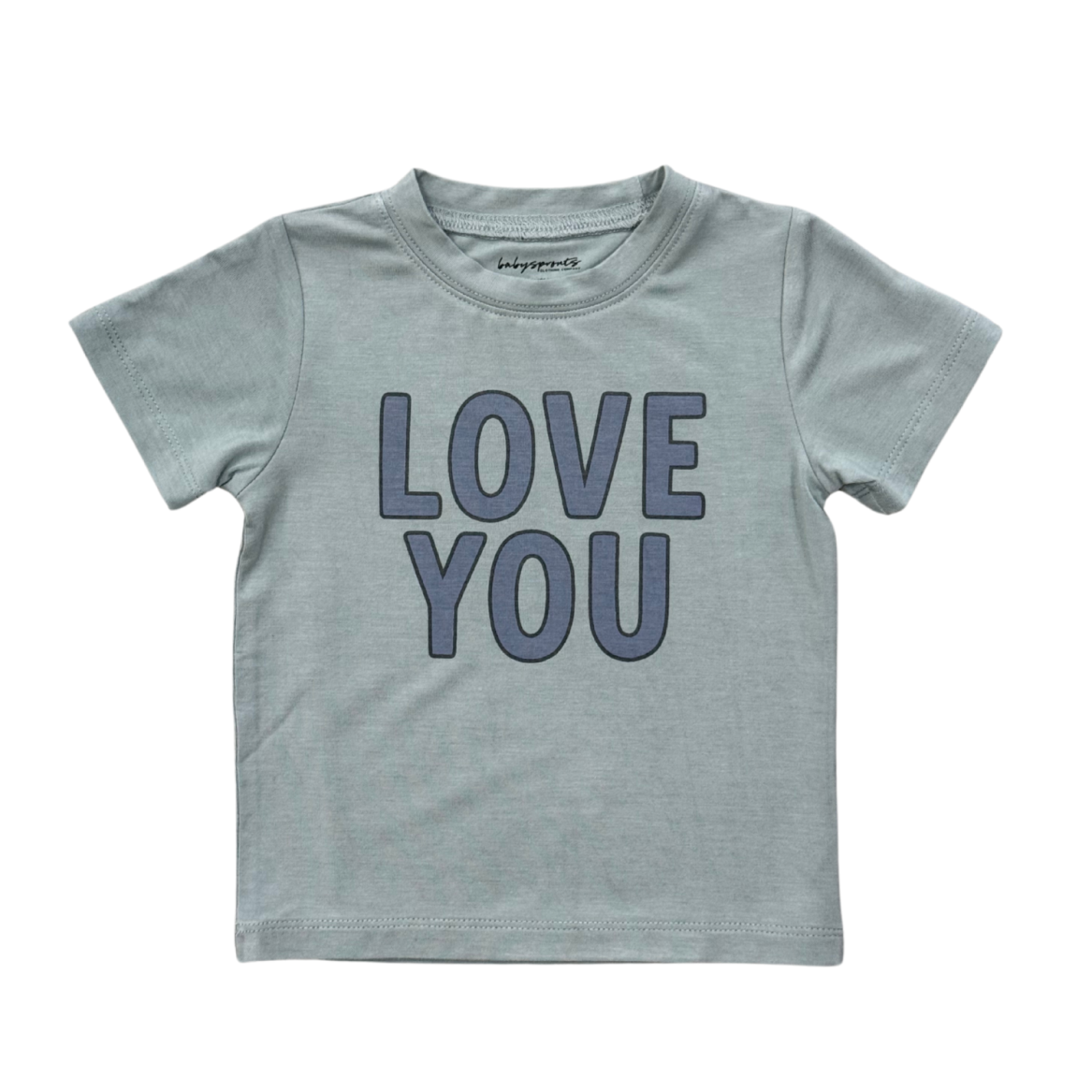 Babysprouts Boy's Short Sleeve Tee | Love You