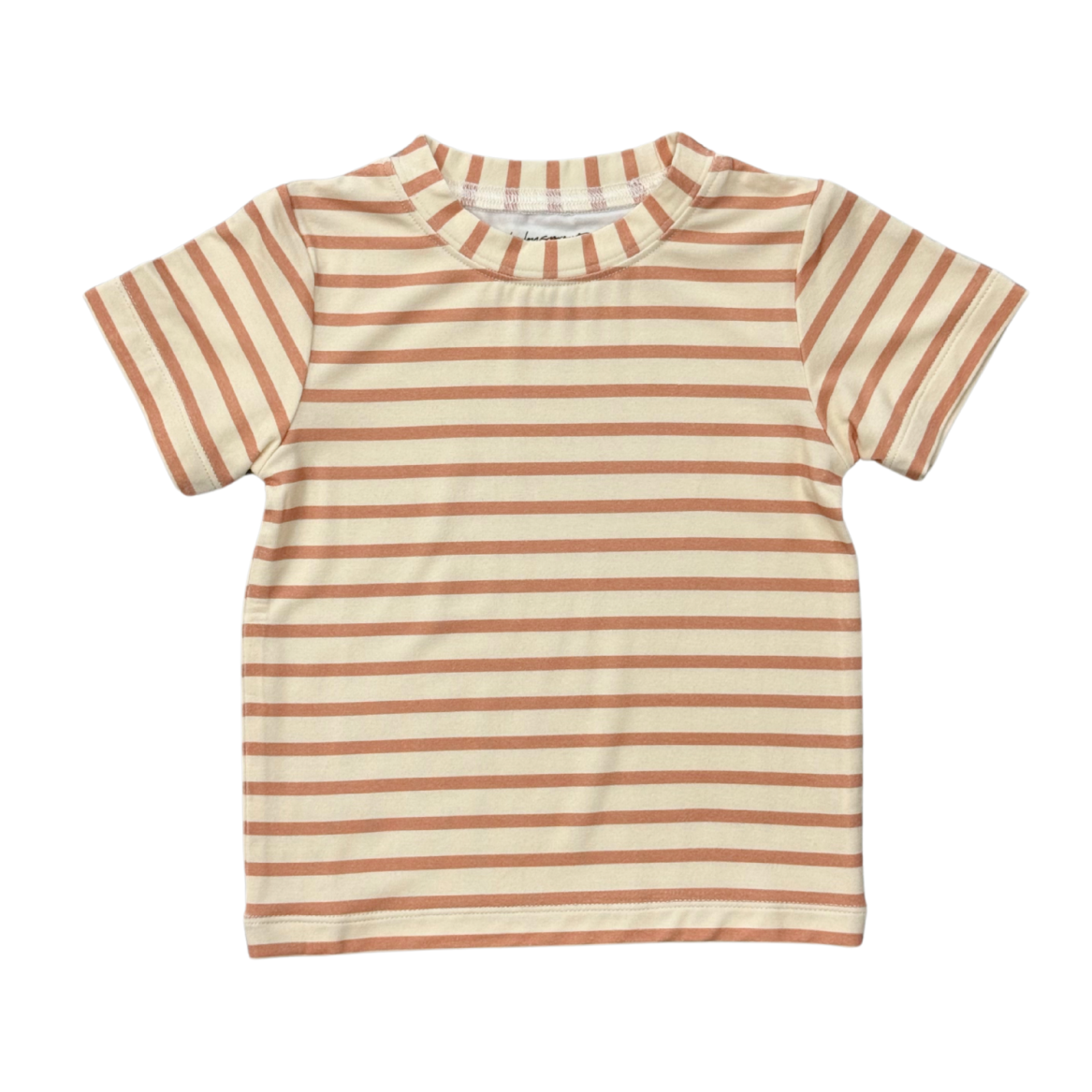 Babysprouts Boy's Short Sleeve Tee | Maple Stripe
