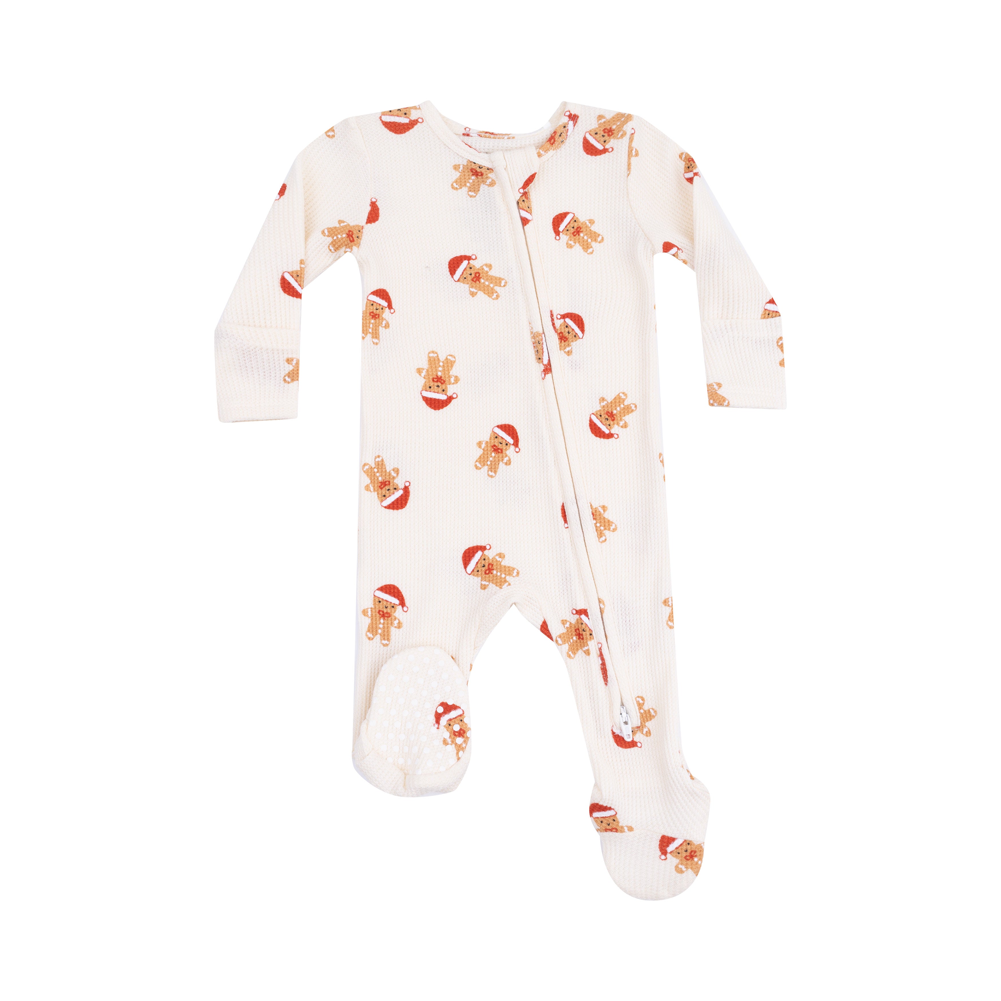 Angel Dear 2 Way Zipper Footie | Gingerbread