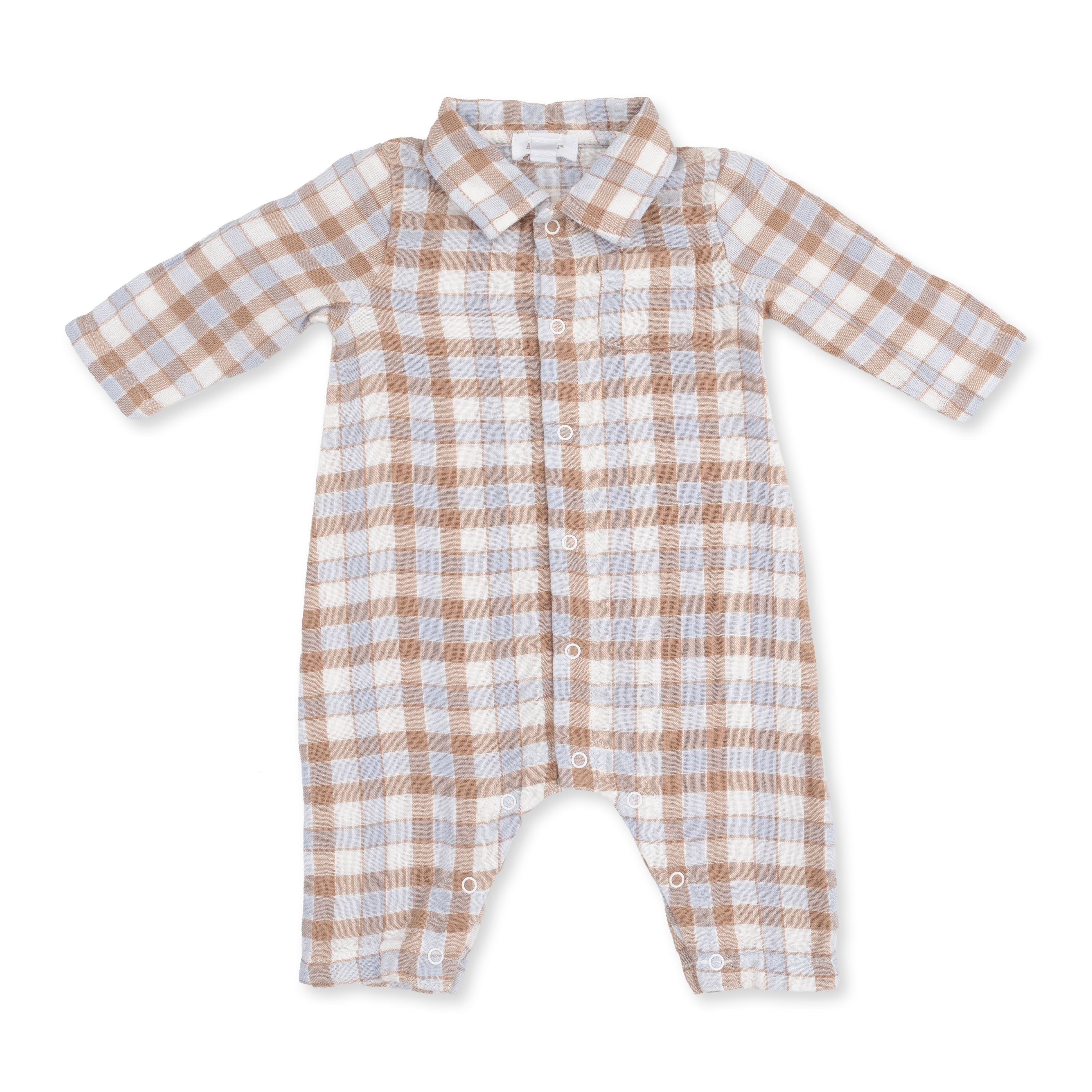Angel Dear Romper | Western Plaid