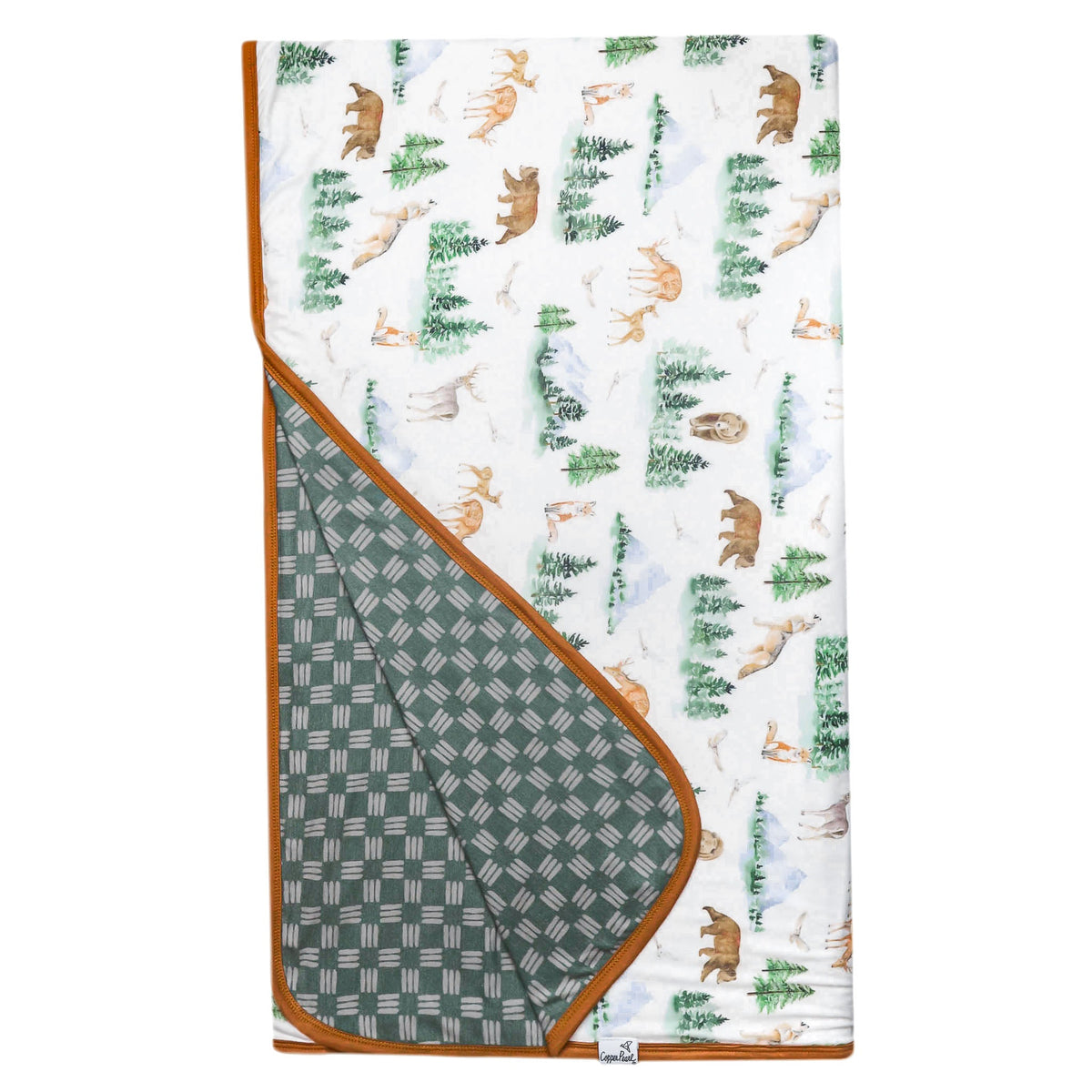 Copper Pearl 3 Layer Jumbo Stretchy Quilt | Grayson