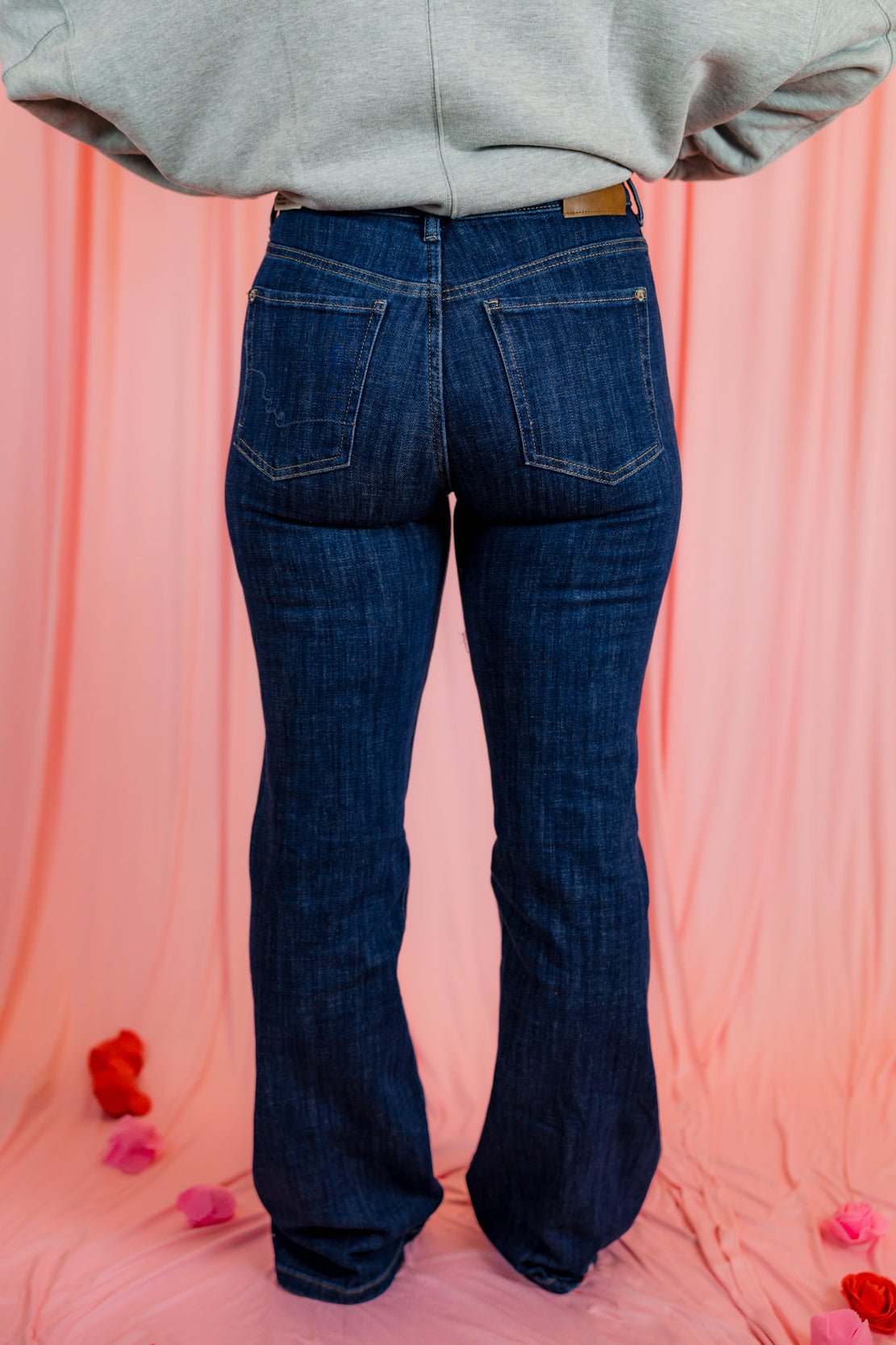 We The Free Double Knot High Rise Straight Bootcut Jean | Aegean