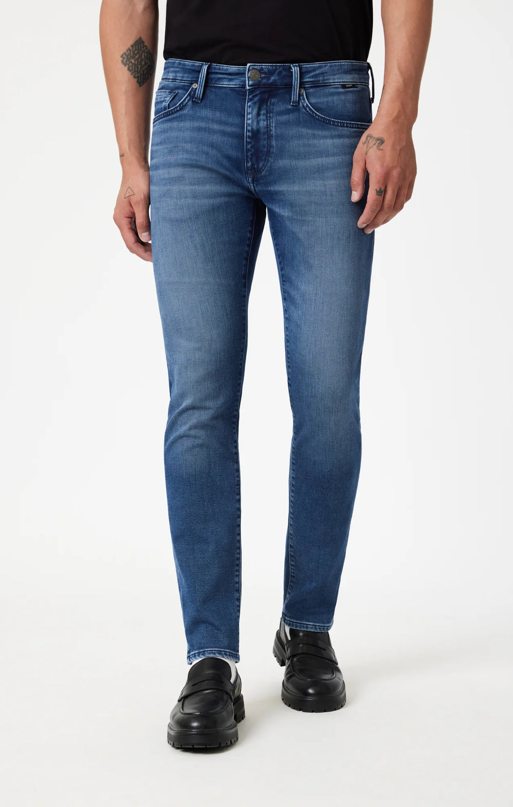 Zach Straight Leg Jean | Mid Tonal Active Comfort