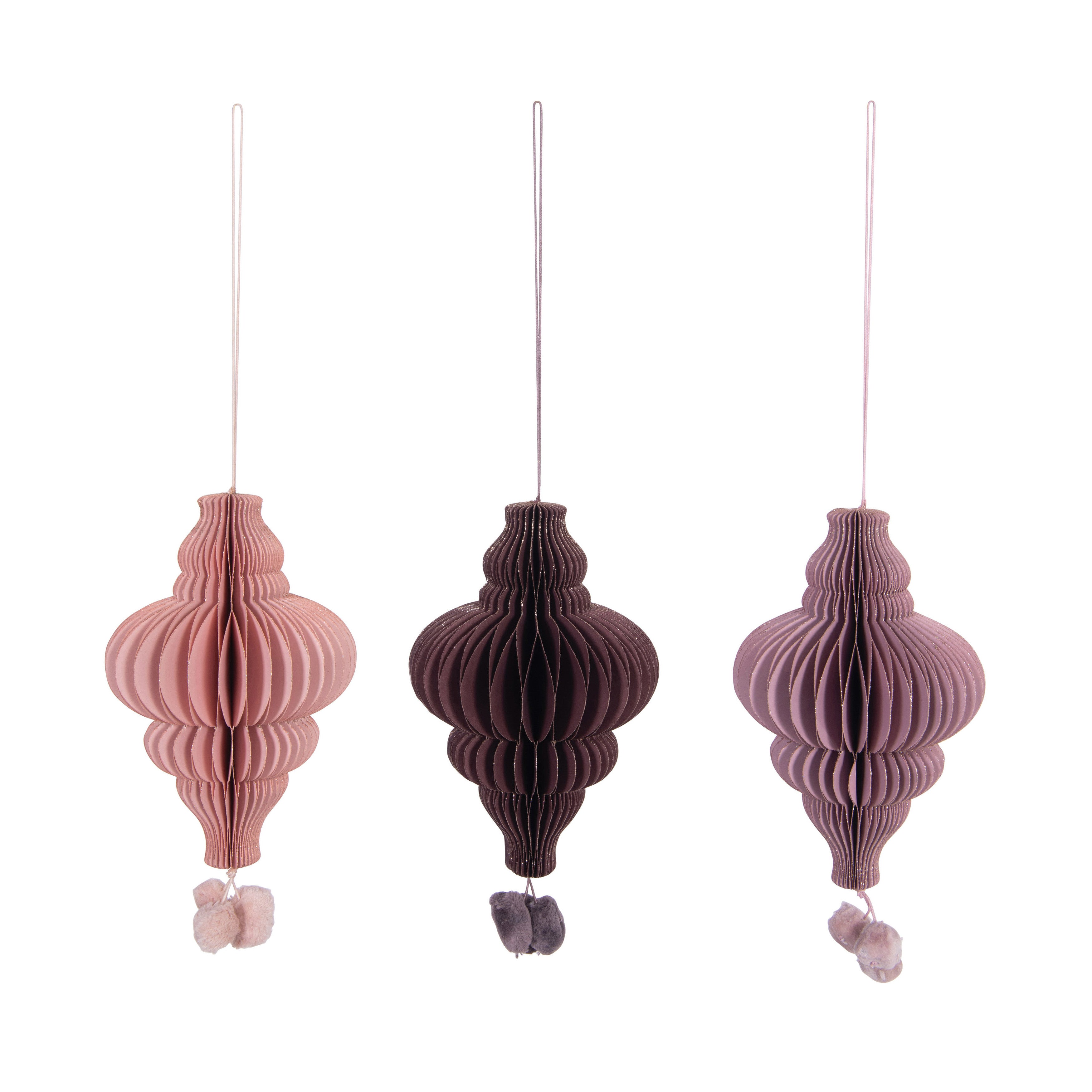XM7011A 6" Paper Ornament Assorted