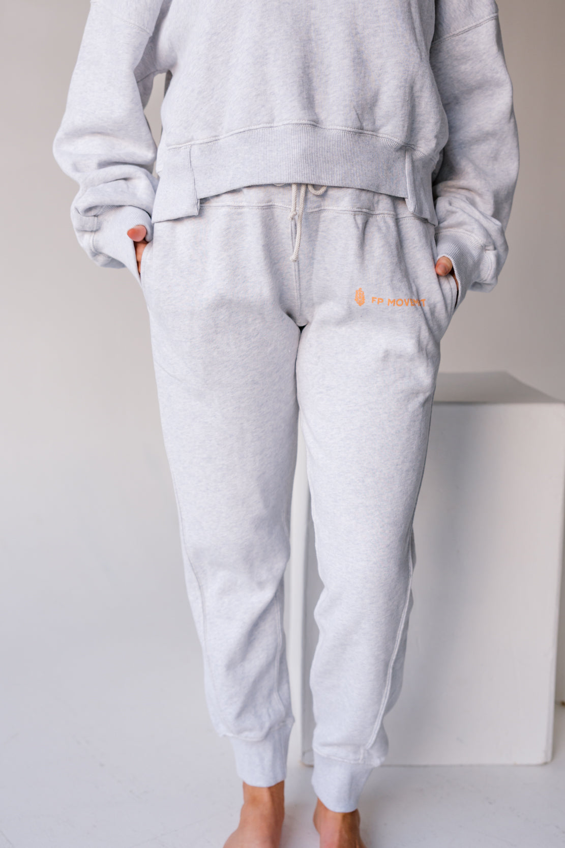 Undefeated Set | Light Heather Grey