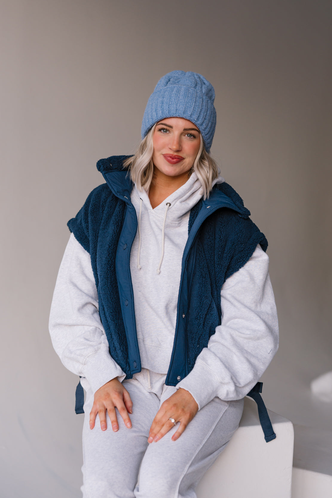 Scout It Out Fleece Vest | Navy