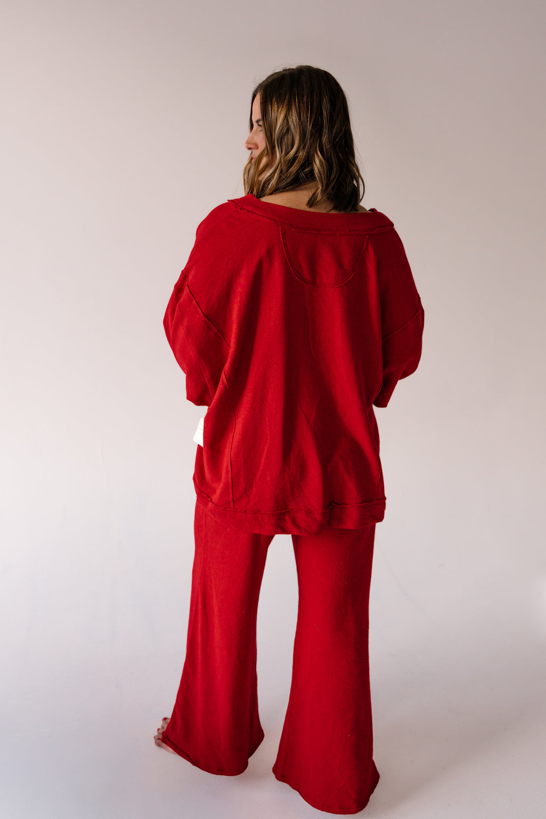 Staycation Lounge Pants | Deep Cherry