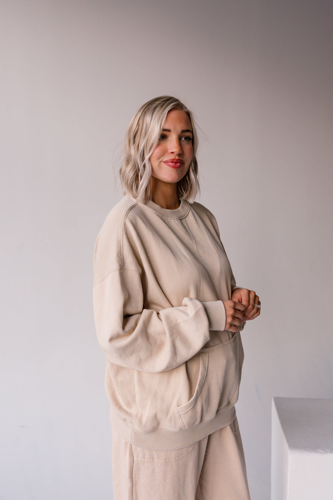 Slow It Down Pullover | Morning Oat