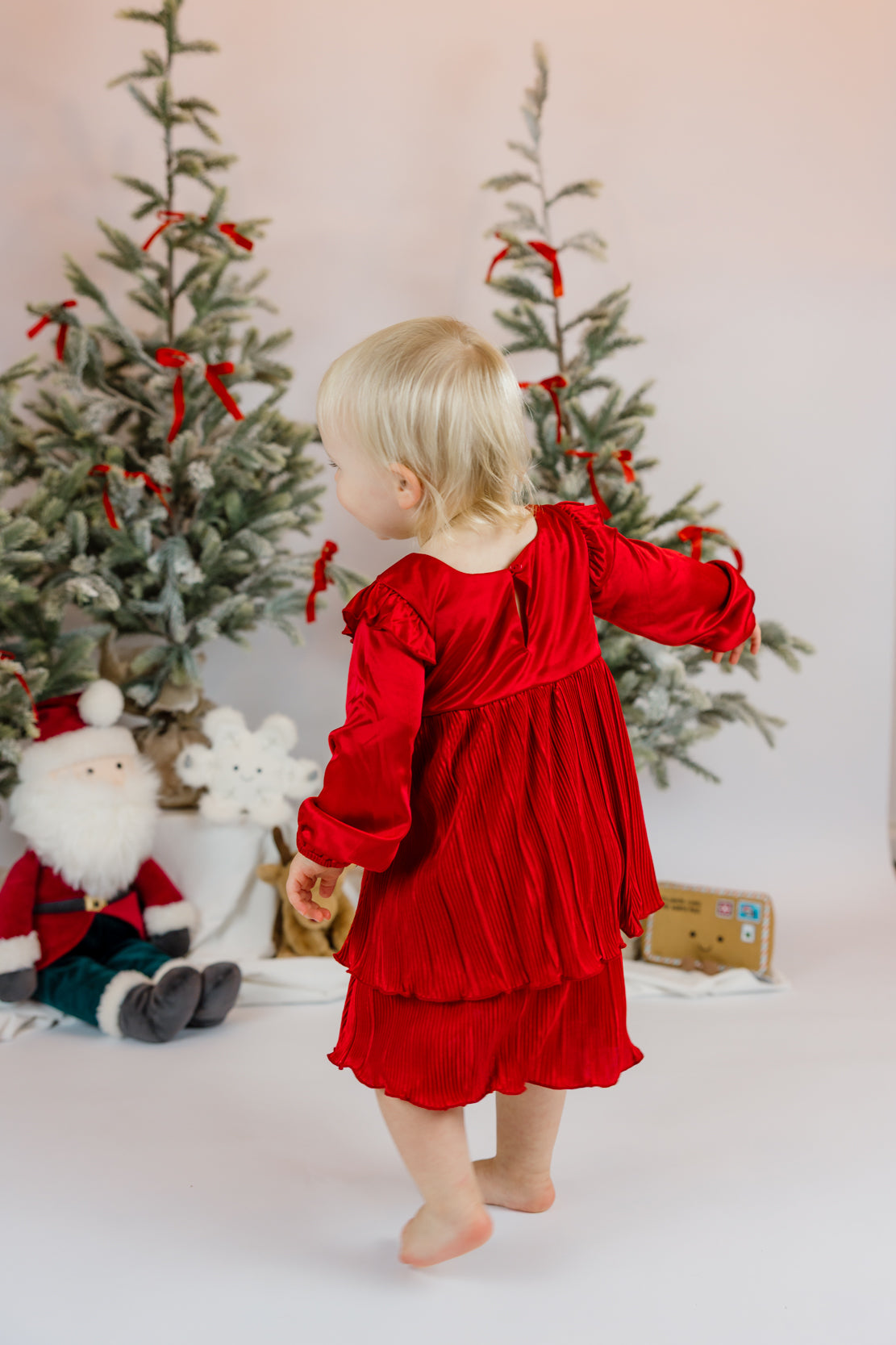 Merry'n Bright Dress | Red
