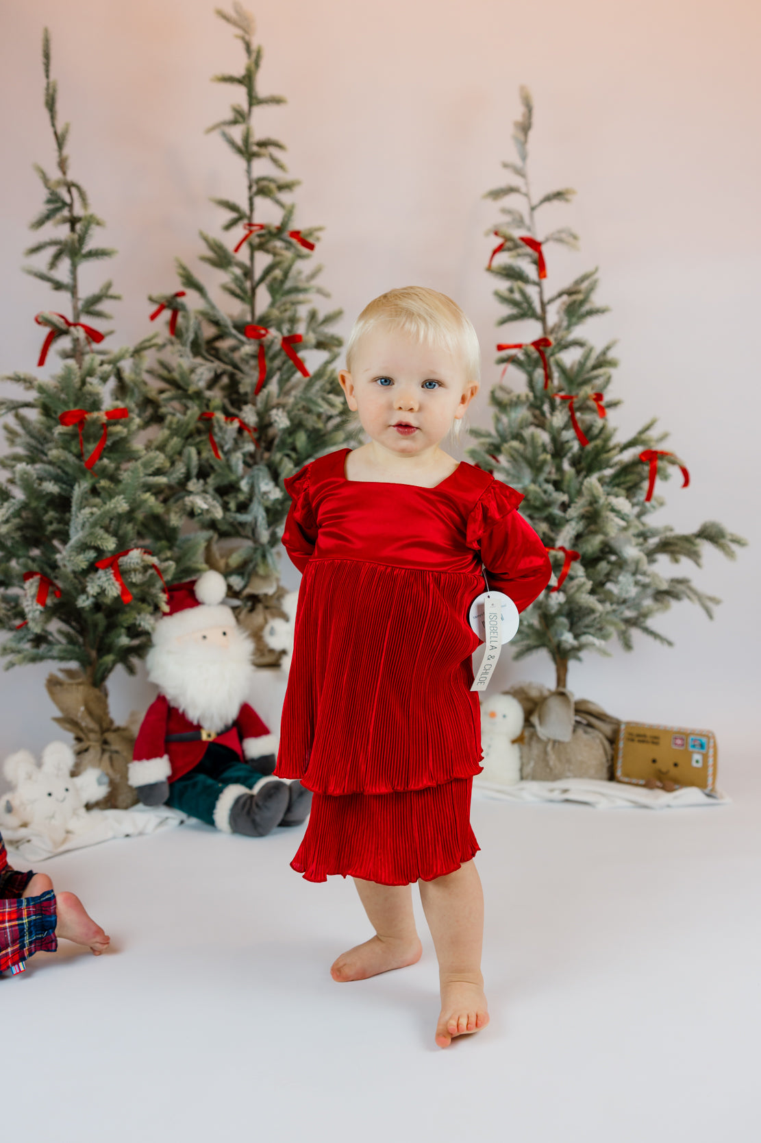 Merry'n Bright Dress | Red