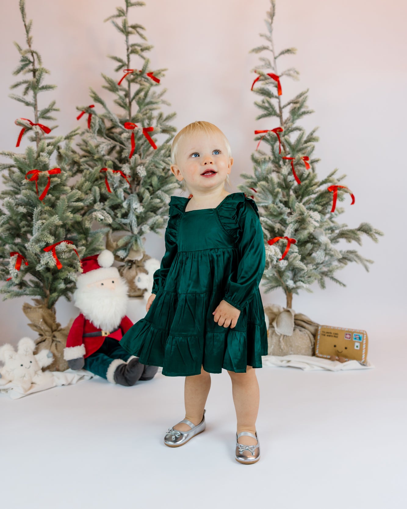 Mistletoe Dress | Green