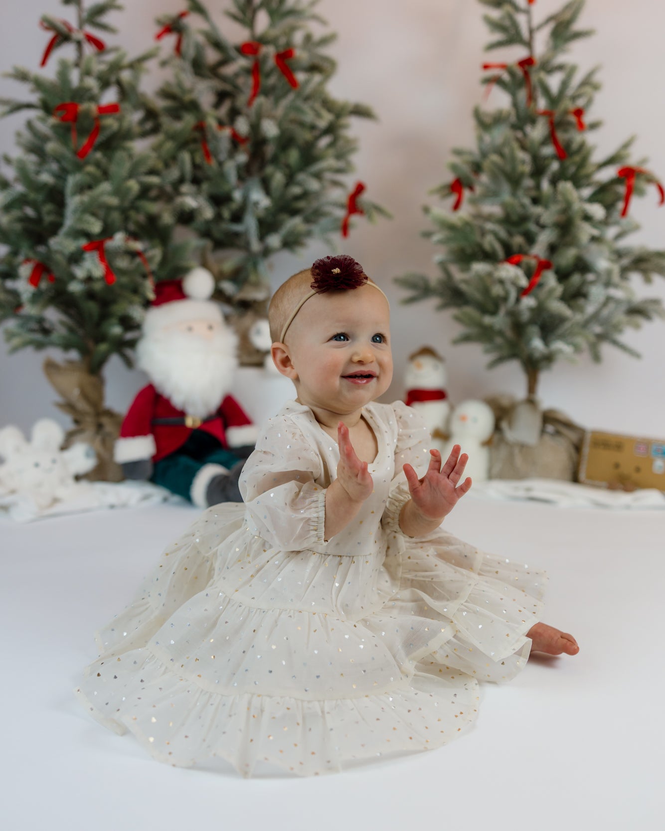 Heart of Gold Dress | White