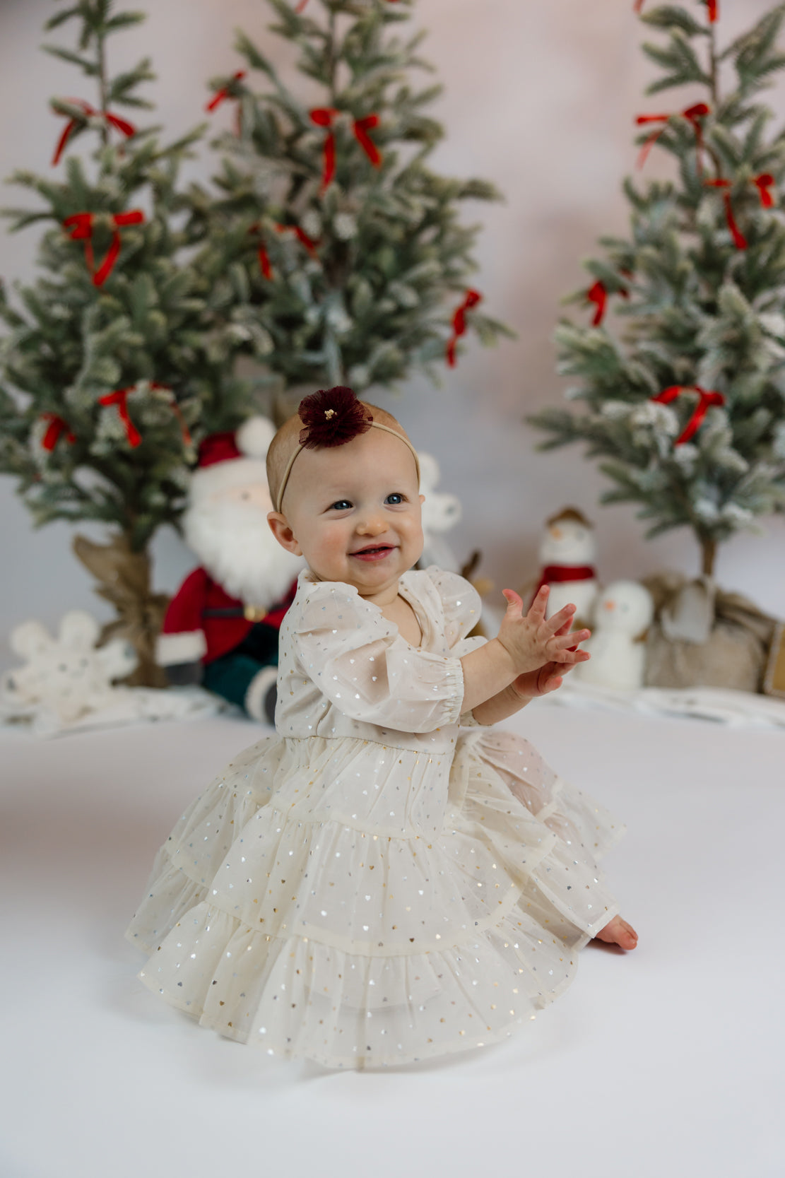 Heart of Gold Dress | White