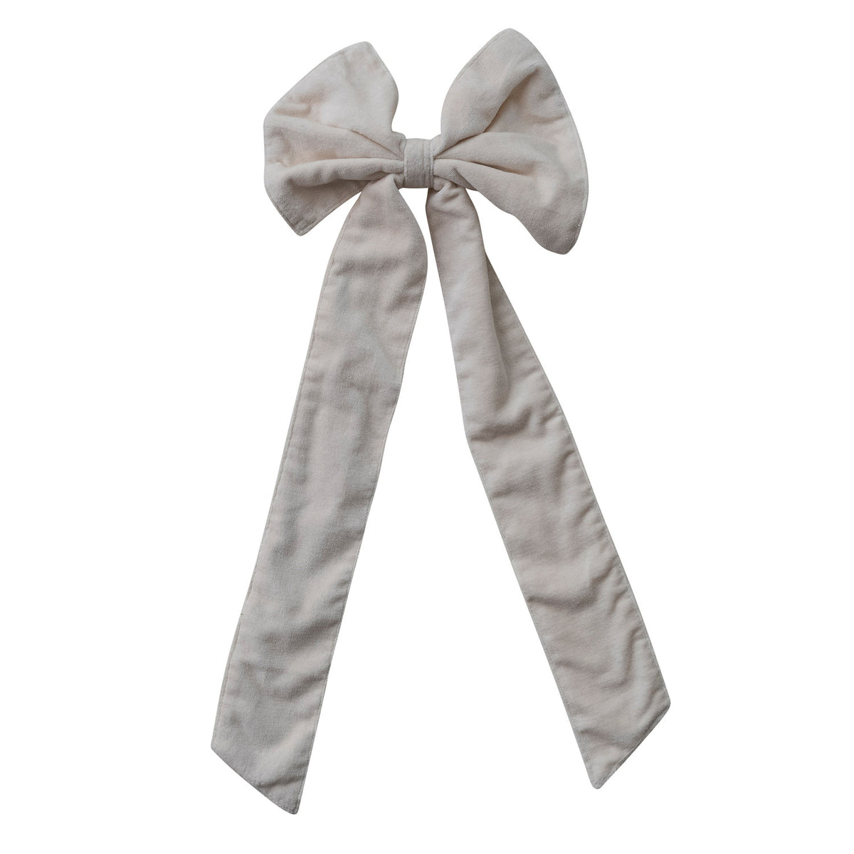 XT1510 Cotton Velvet Clip on Bow