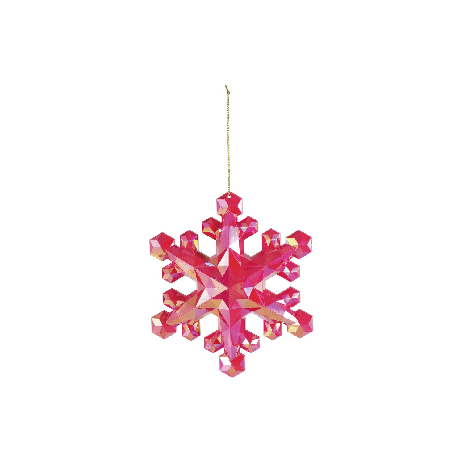 XT2307 Snowflake Ornament | Pink