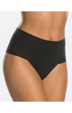 Spanx Undie-Tectable Thong Very Black