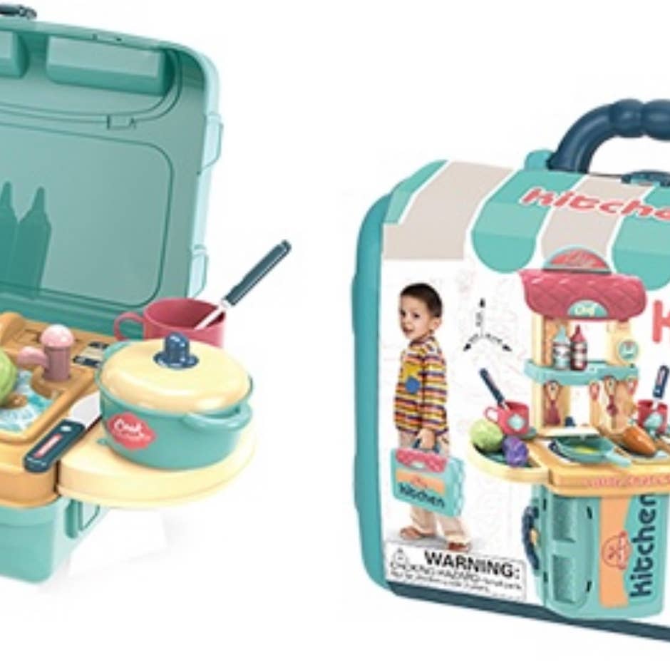 Chef Kitchen Playset In A Case