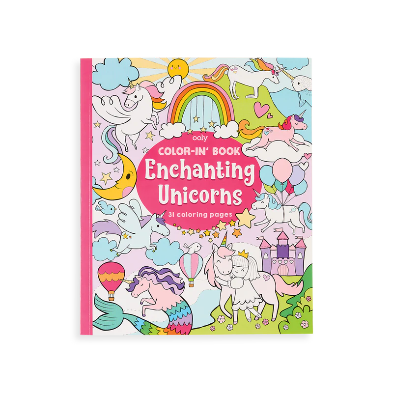 Enchanting Unicorn Coloring Book