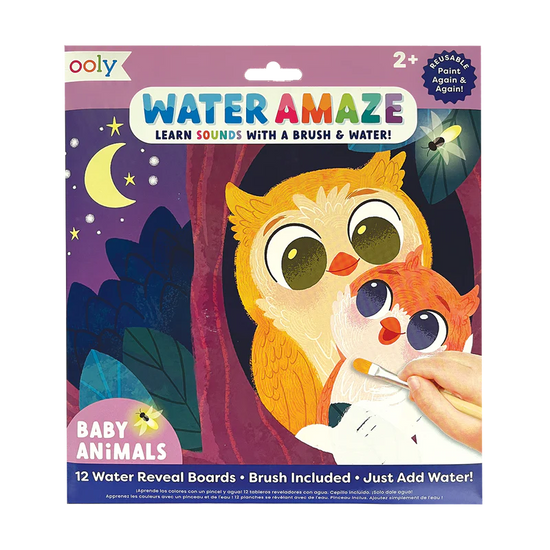 Baby Animals Water Reveal Board
