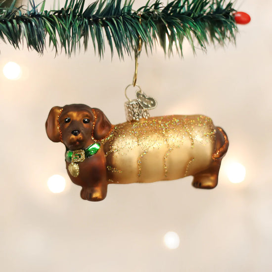 Load image into Gallery viewer, Wiener Dog Ornament
