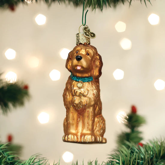 Load image into Gallery viewer, Irish Doodle Ornament
