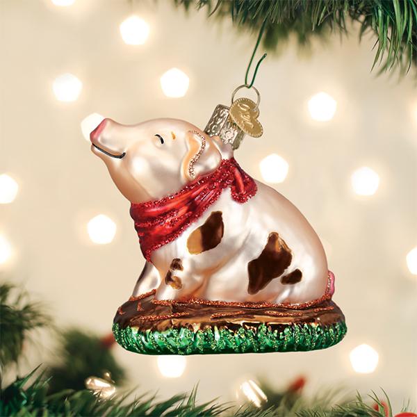 Piggy In The Puddle Ornament – The Vault Clothing Co.