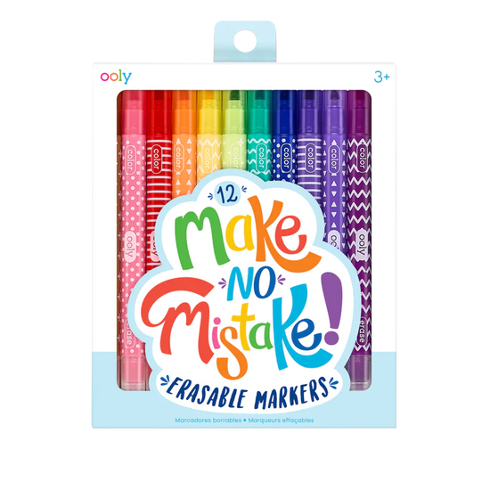 Make No Mistake!  Eraseable Markers