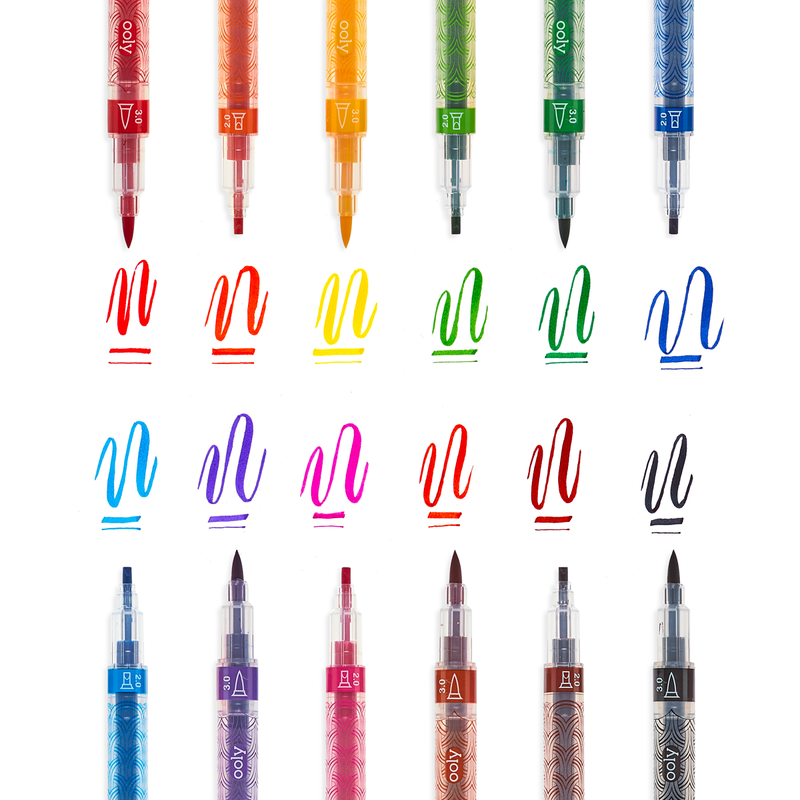 Calligraphy Duo Double Ended Markers