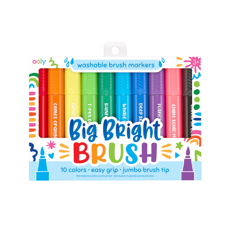 Big Bright Brush Markers