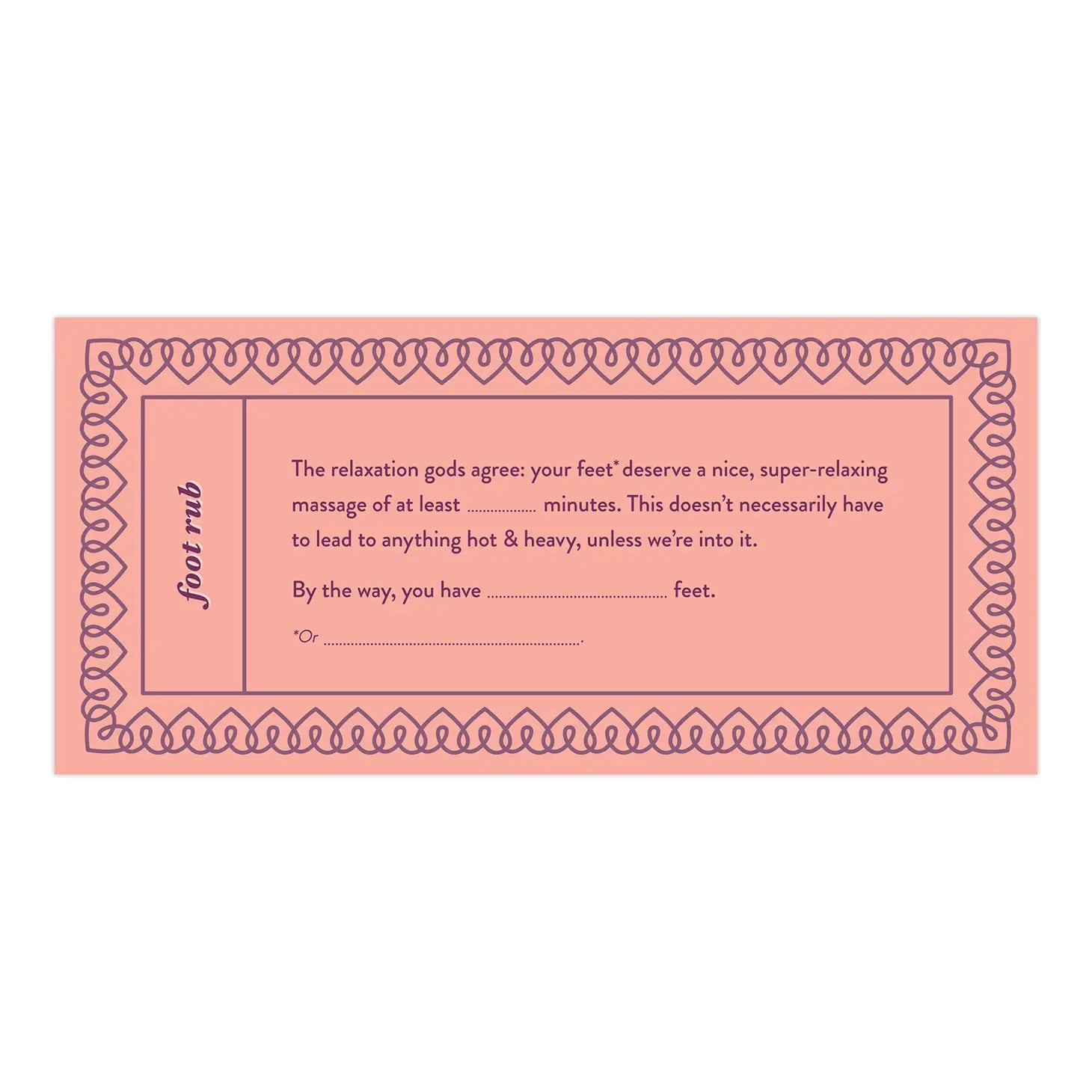 Fill In The Love | Love Vouchers