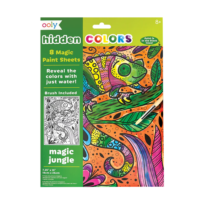 Hidden Colors Magic Paint Sheets 161-092