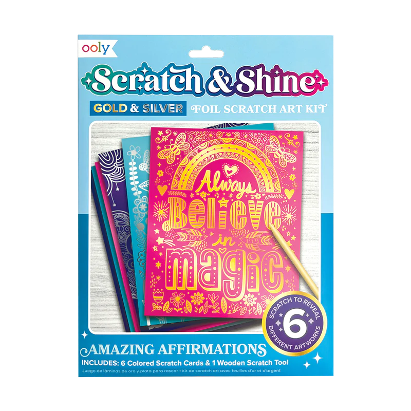 Load image into Gallery viewer, Scratch &amp;amp; Shine Foil Art Kits | Amazing Af
