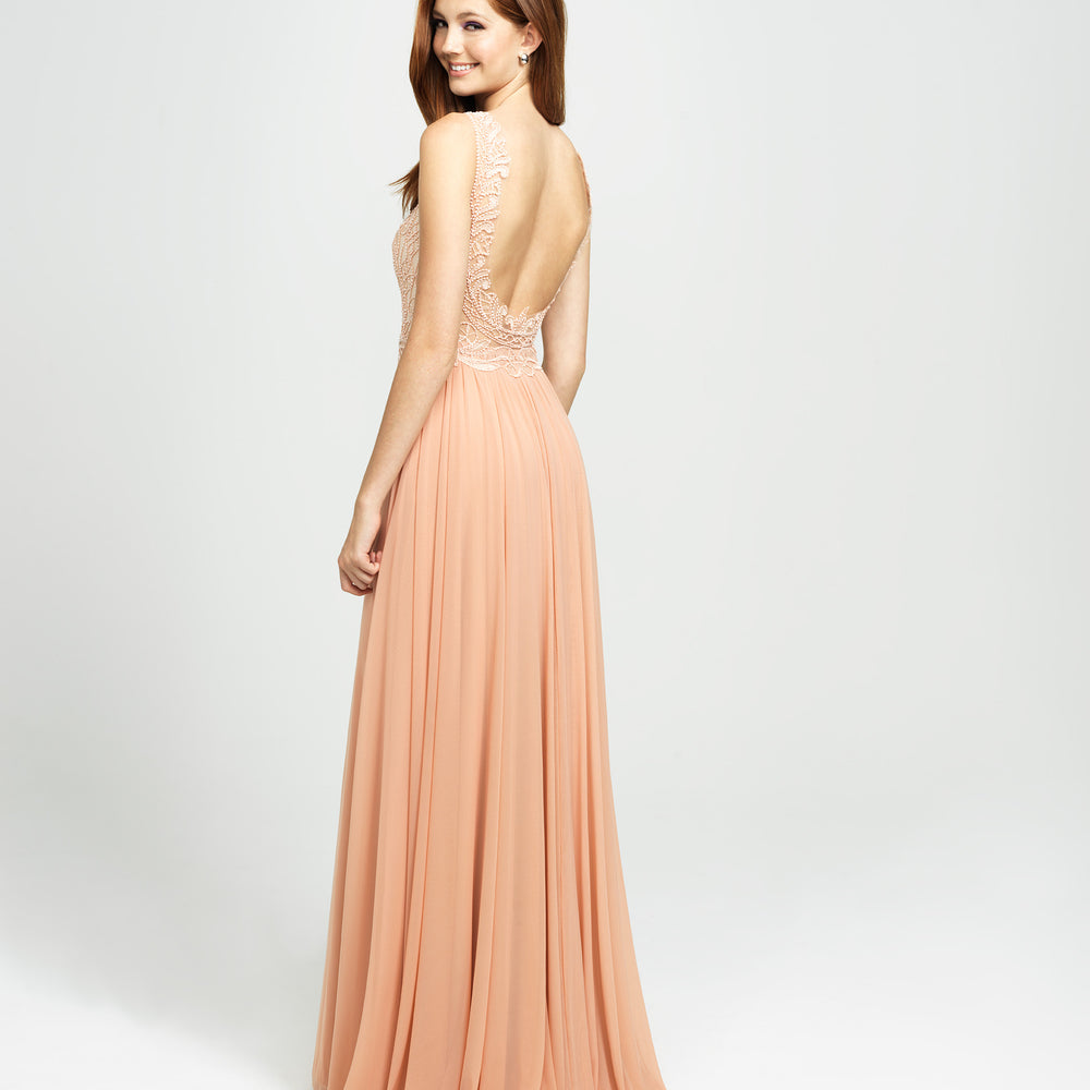 19-108 Prom Dress Champagne