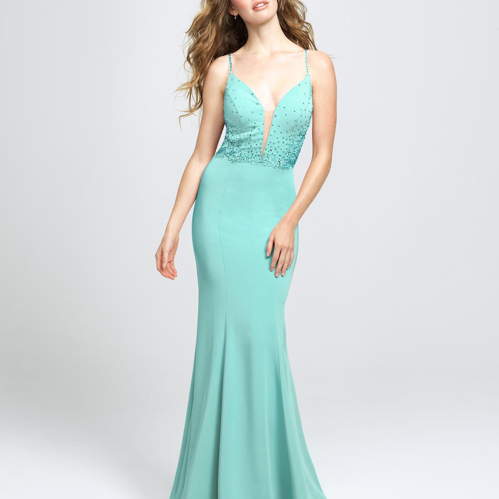 19-135 Prom Dress Mint