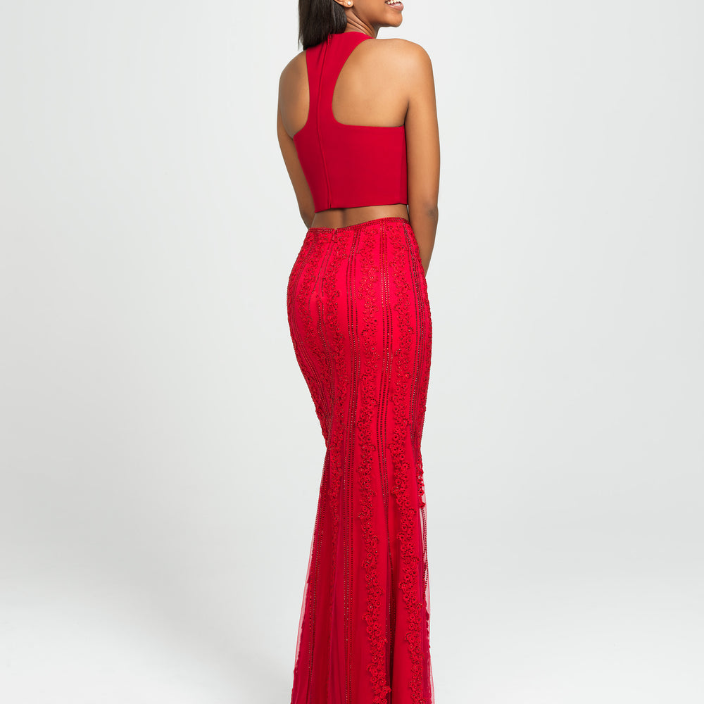 19-141 Prom Dress Red