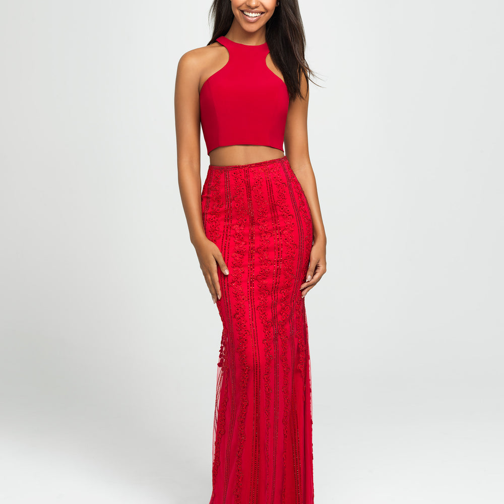 19-141 Prom Dress Red