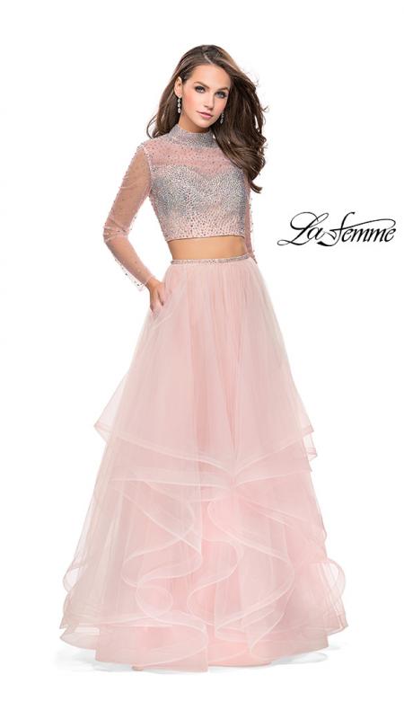 Load image into Gallery viewer, 25555 Prom Dress Blush
