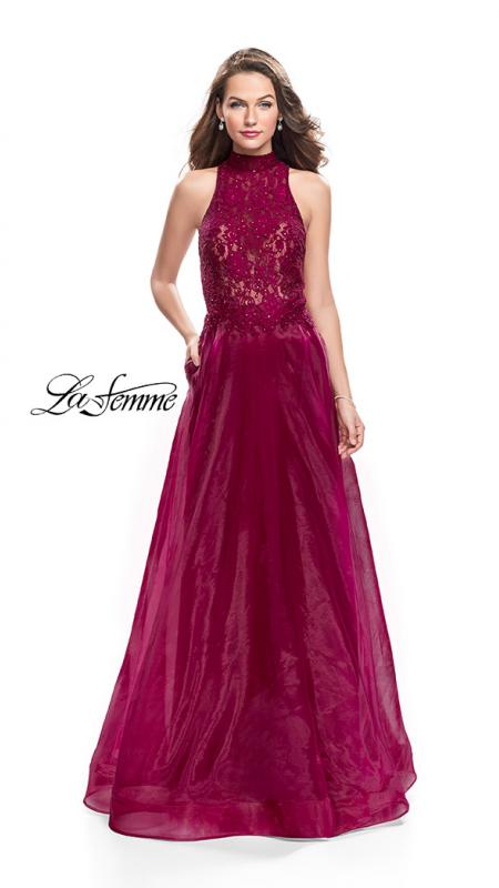 25664 Prom Dress Garnet