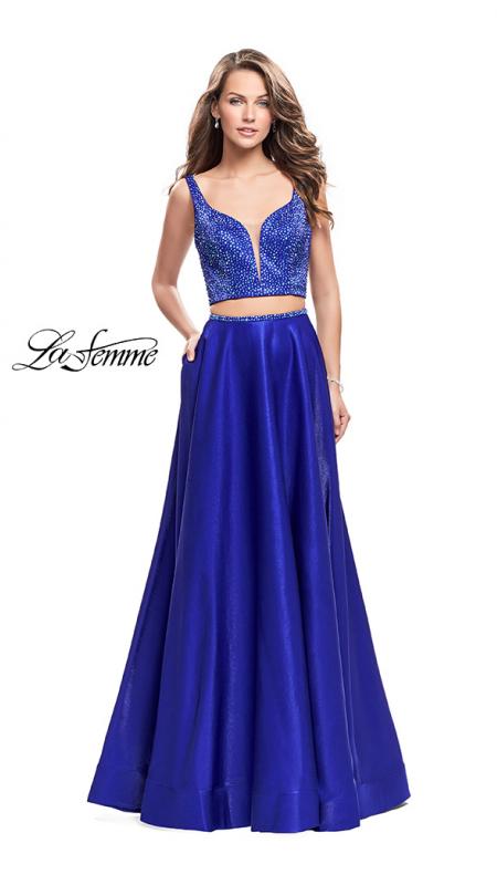 25939 Prom Dress Sapphire, Garnet