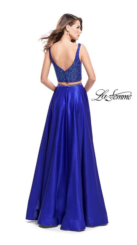 25939 Prom Dress Sapphire, Garnet