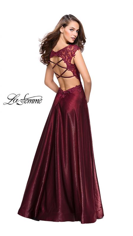 Load image into Gallery viewer, 25973 Prom Dress Burgundy
